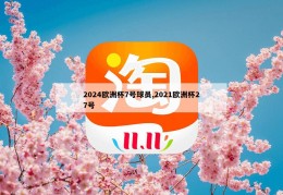 2024欧洲杯7号球员,2021欧洲杯27号